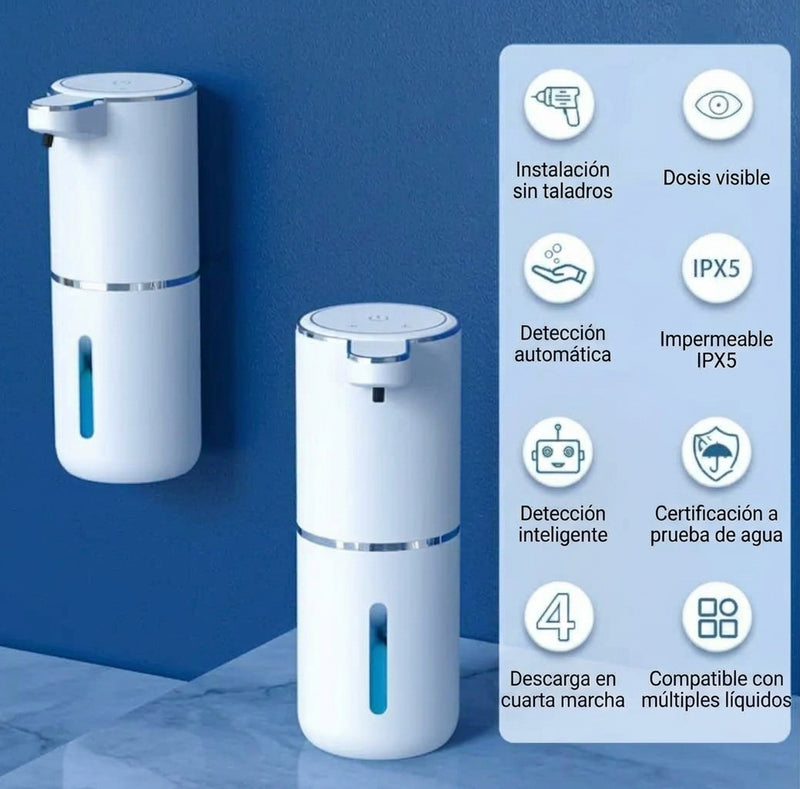 Dispensador Automático de Jabón en Espuma Touchless